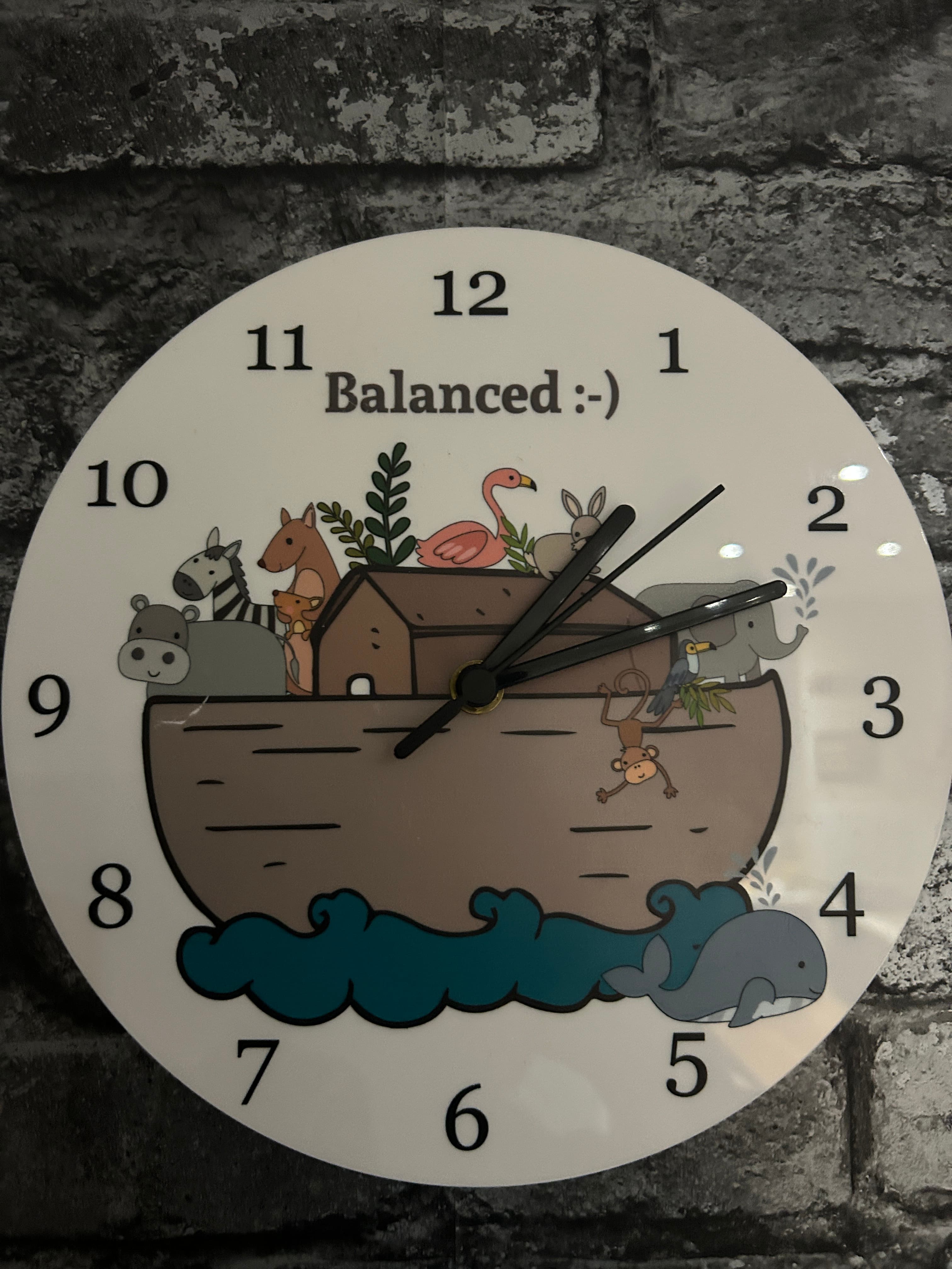 For balance and time